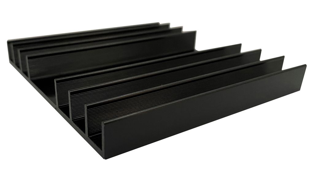 RND Heatsink, LED, UPS, 4.5°C/W, 100 x 108 x 13mm, Surface Mount