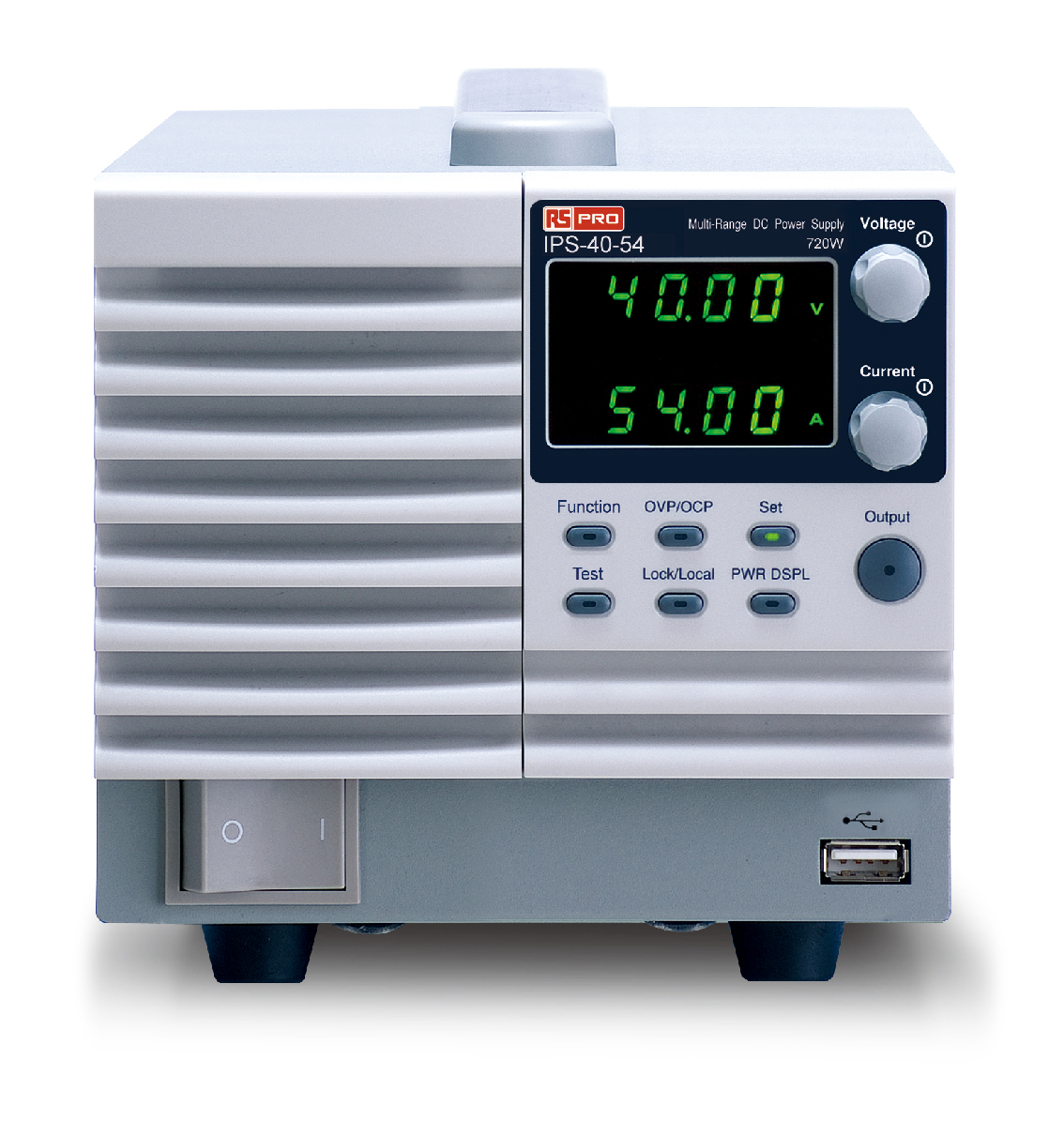 RS PRO Switching Power Supply, 0 → 40V, 54A, 1-Output, 720W