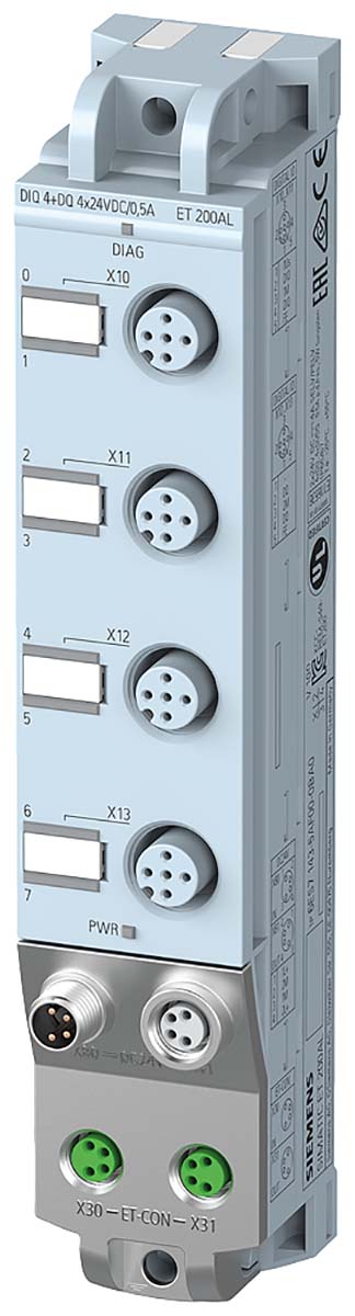 Siemens - PLC I/O Module, 159 x 30 x 40 mm, Digital, Digital, FX3G, 24 V DC, SIMATIC
