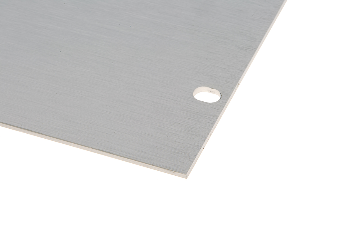 19-inch Front Panel, 4U, Unpainted, Aluminium