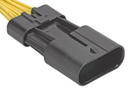 Molex Electronics Squba 204223, 1.8mm Pitch, 10 Way, 1 Row Male Crimp Connector Housing